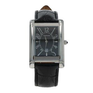 Tourneau Men's Watch 8 1/2" 7 3/4" - Stainless Steel Quartz